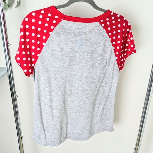 ⭐ Girls Minnie Mouse Polka Dot Pocket Tee⭐ - Picture 7 of 12